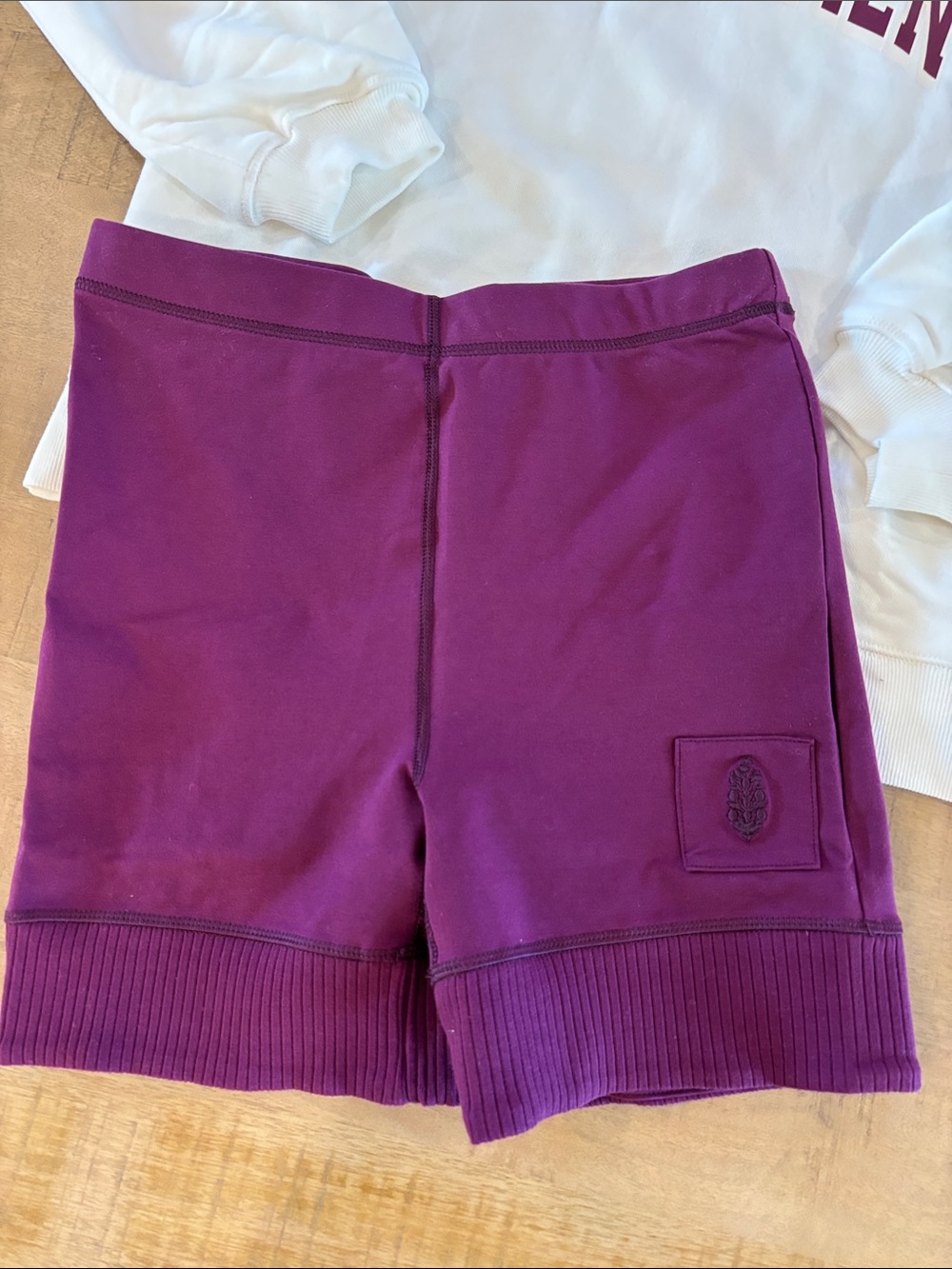 Free People FP Movement 2p Set Oversized Sweatshirt + Shorts Medium NWT $148 - Picture 9 of 12